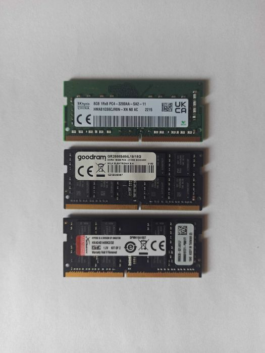 Pamięć RAM do laptopa DDR4 sodimm 16GB 1.2V