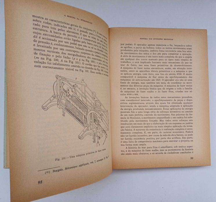 História das invenções mecânicas – 2 Volumes