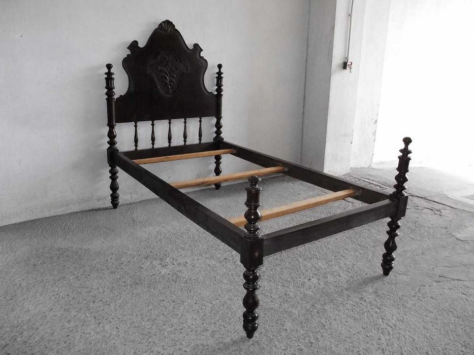 Cama solteiro Luis XV