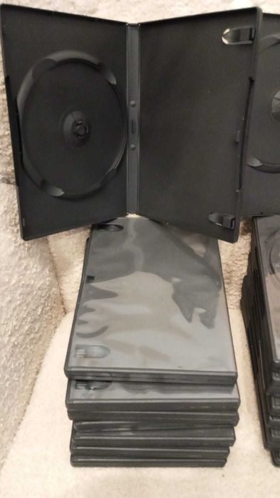 todas caixas de cd/dvd novas