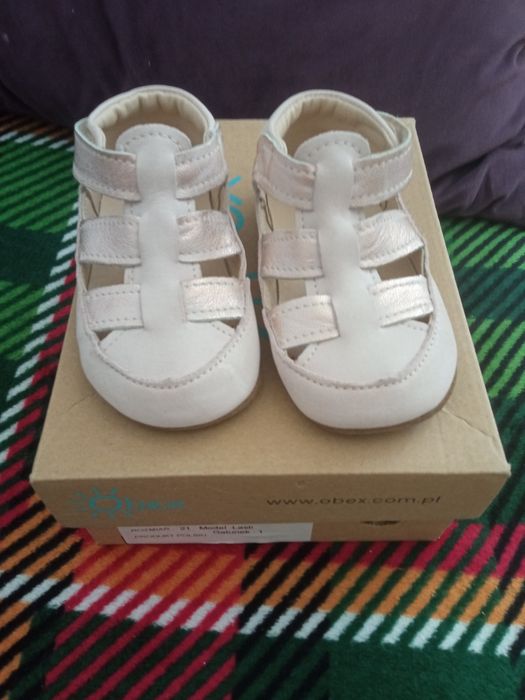 Nowe buciki obex barefoot r.21