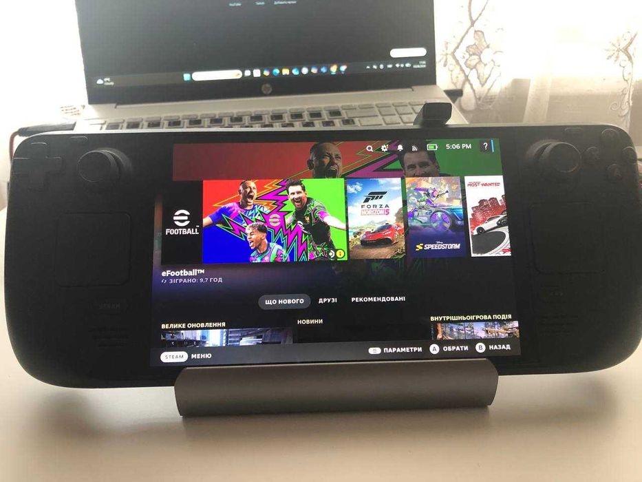 Портативна ігрова консоль Valve Steam Deck Oled 512 GB