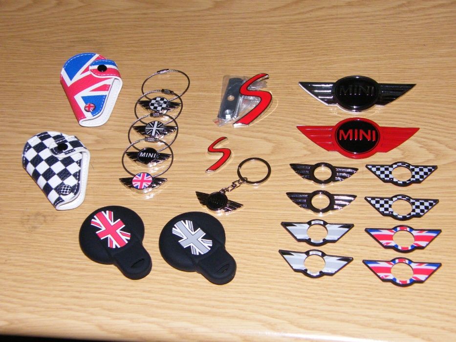 Símbolos MINI Cooper | Acessórios | Almofadas | Capas | Pinos Porta