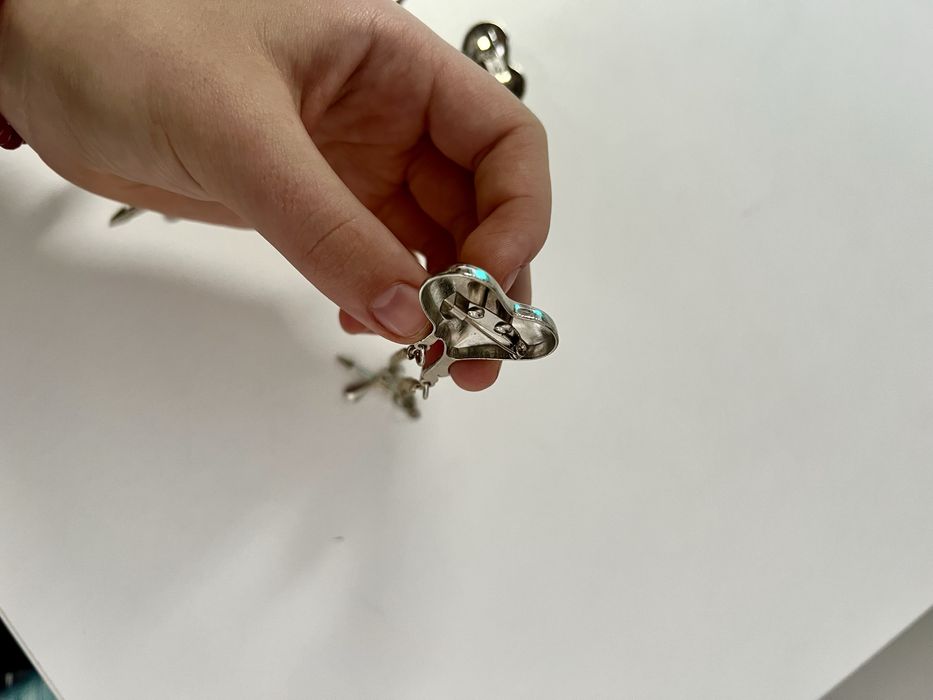 Słodkie zawieszki w kształcie serc i gwiazdki