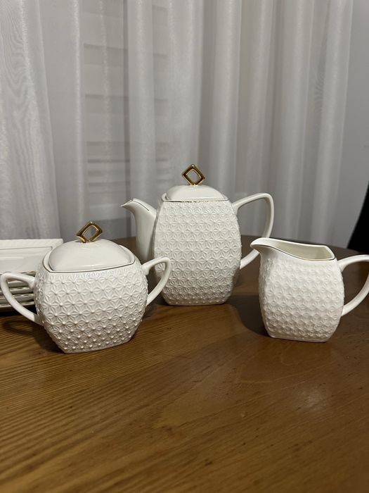Чайний набір посуду "снігова королева"