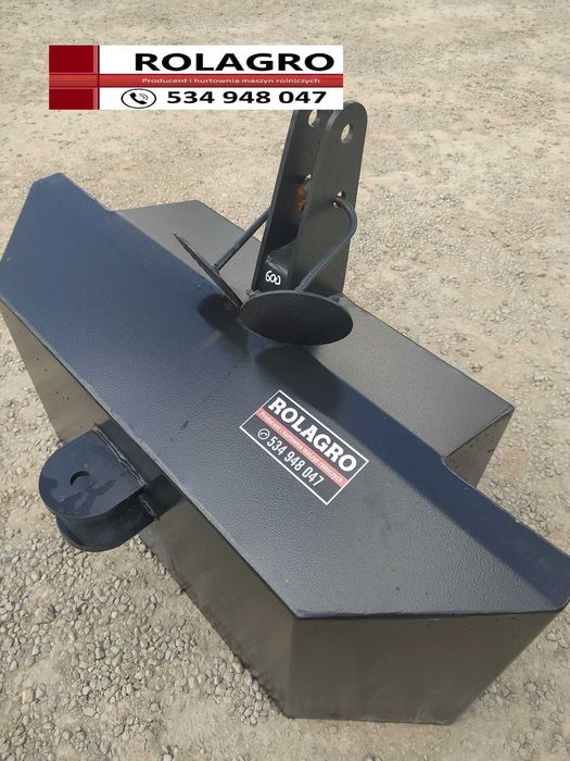Obciążnik 600 kg METAL-TECHNIK mocowanie na przedni lub tylny TUZ