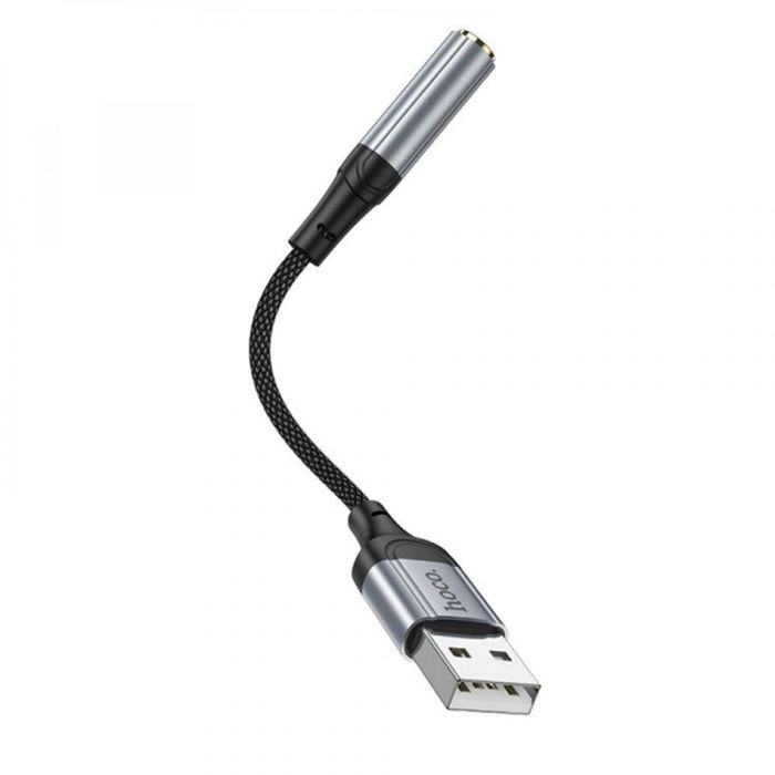 AUX Перехідник (USB to 3.5mm) Адаптер Hoco LS36