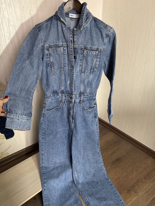 Джинсовий комбінезон Zara S