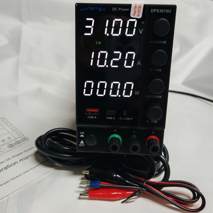 Лабораторний блок живлення Wanptek DPS3010U 300 Вт 30 В 10 А