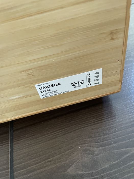 IKEA VARIERA Wkad Do Szuflady 20X50 BAMBUS Ruda lska  OLX.pl