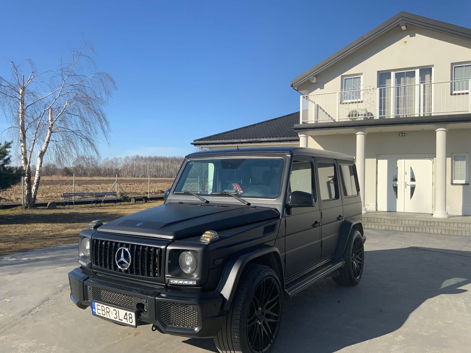 Auto do ślubu Mercedes g63 amg