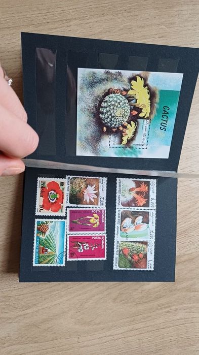 ZESTAW Znaczki Polska Kuba Laos ponad 100 szt