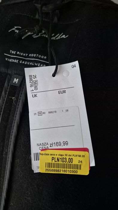 Płaszcz wiosenny z kapturem