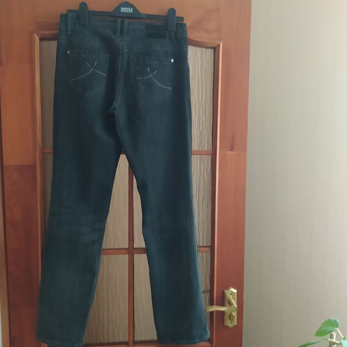 Джинси чорні прямі