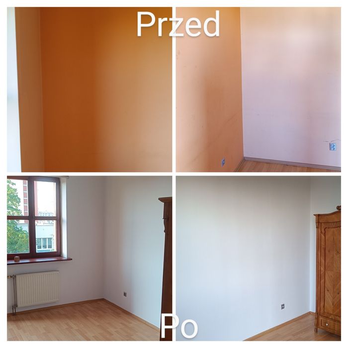 Wolne terminy. Solidnie.! Malowanie, gładzie,  panele. Łódź i okol