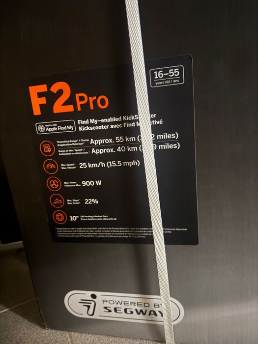 Trotinete - Segway F2 Pro