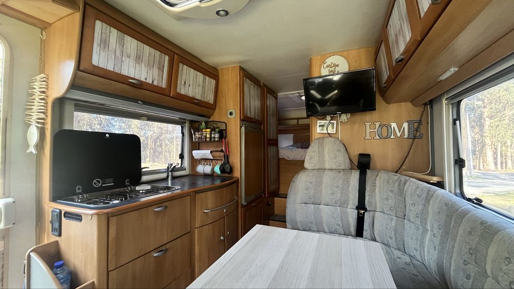 Autocaravana hymer b644