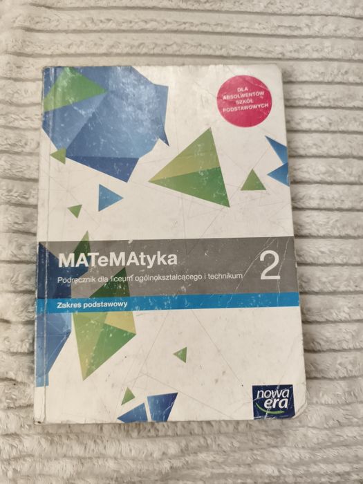 Podręcznik dla liceum ogólnokształcącego i technikum Matematyka 2
