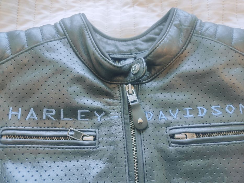 Oryginalna kurtka skorzana Harley-Davidson - damskaXL
