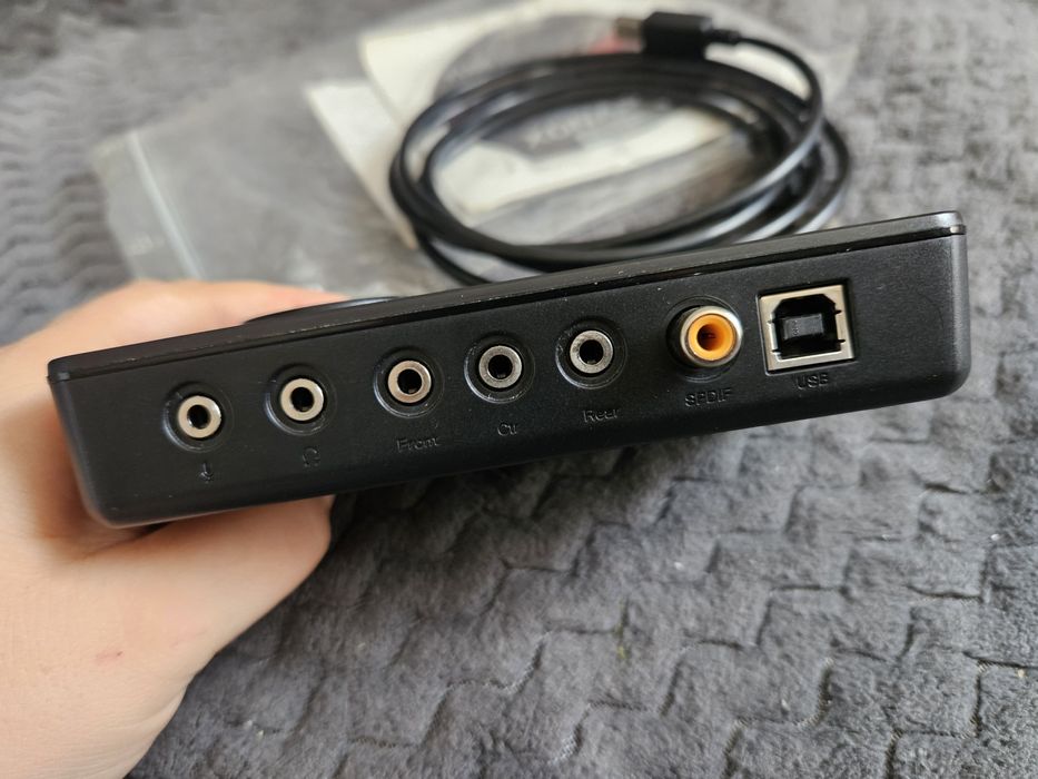 Zewnętrzna karta dźwiękowa Asus/ Xonar U5