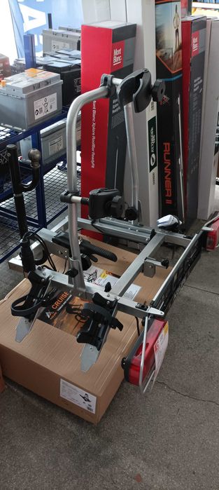 uchwyt platforma rowerowa bagażnik na hak Aguri Cruiser 3. 60kg. Możliwość rozbudowy o 4 rower. Super szybki montaż.