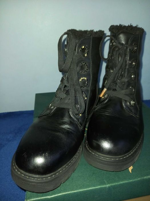 Botki buty kozaki trapery ocieplane 36