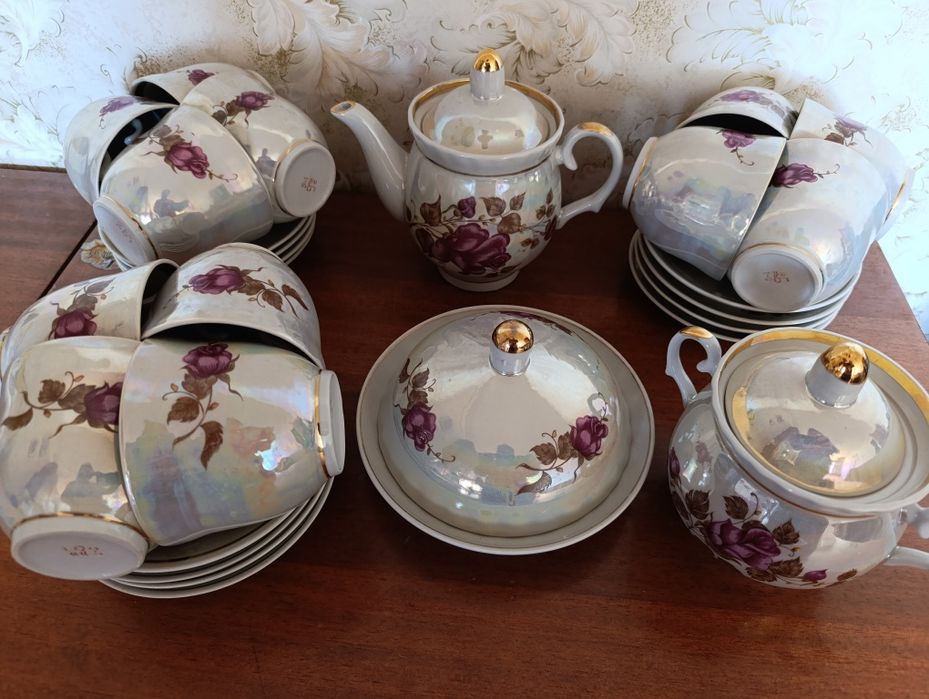 Сервис чайный 12 персон. Новый