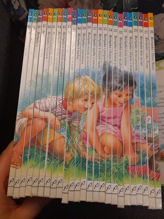 Martynka seria książek 48 części