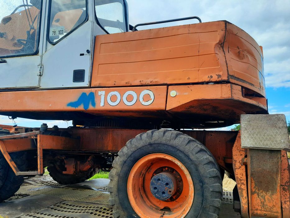 koparka kołowa Weimar m1000 zwrotnica koła zf APL B 355