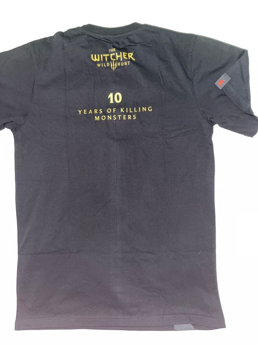 Unikatowy zestaw The Witcher 3 Wild Hunt ramka z medalem 10 Years+nowa