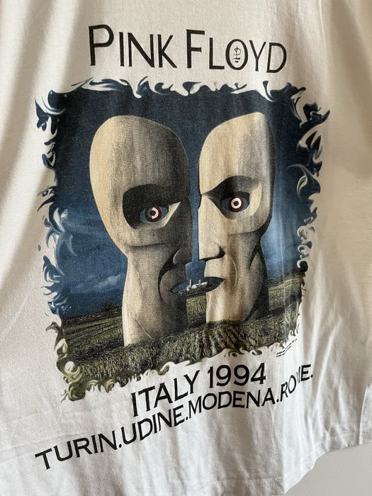 T-shirt Vintage Pink Floyd “The Division Bell” 1994 Tour em Itália