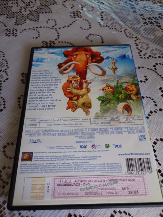 Idade do gelo 3  dvd