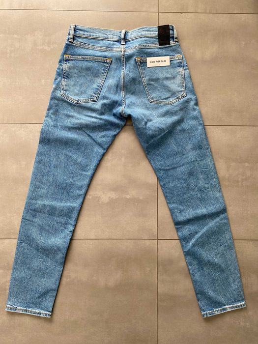 męskie spodnie jeansowe Zara Low Rise Slim r. EU 40, MEX 31
