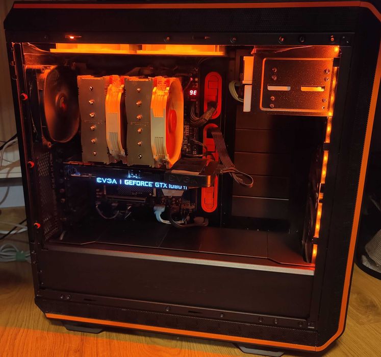 Ryzen 5900X, 64GB, 2TB SSD, GTX1080Ti, [RX6600XT], Be-Quiet, Corsair