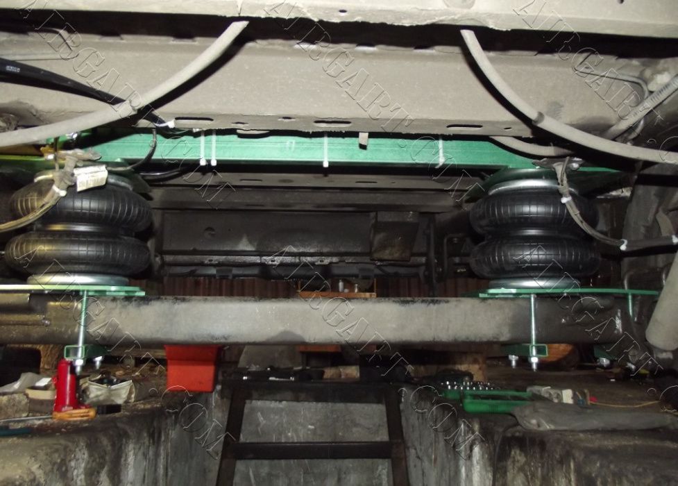 Пневмопідвіска Opel Movano, Nisan Interstar до та після 2011р.в.