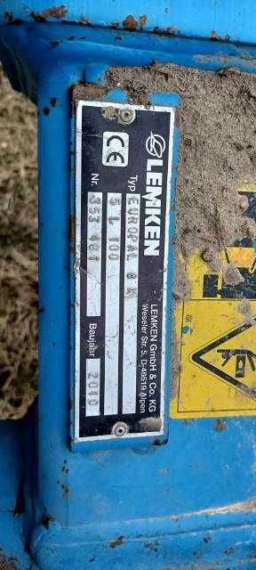 lemken europal X 8 l 100 pług obrotowy ażurowy 5 skibowy