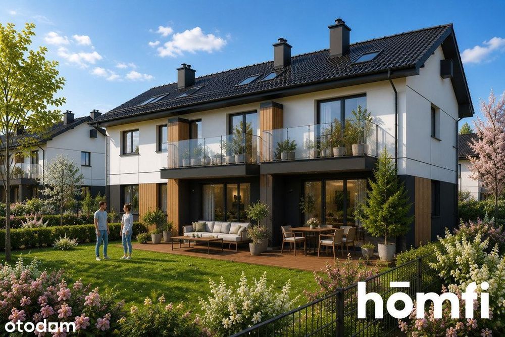 Nowe 60 m² z poddaszem 60 m² | 2 miejsca postojowe