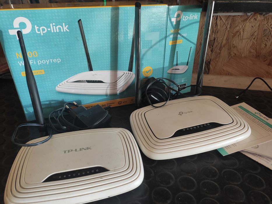 2 роутера TP-LINK б.у