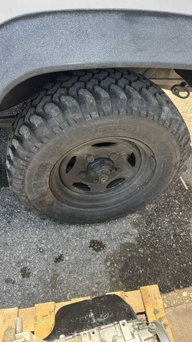 5 Jantes Land Rover Defender com pneus Fedima F Mud 245/75 R16.