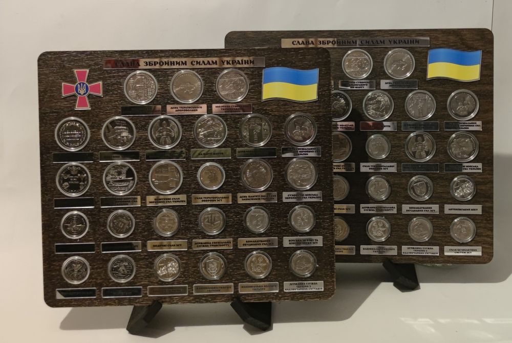 Новинка Колекційний планшет на 27 монет 10 грн. ЗСУ