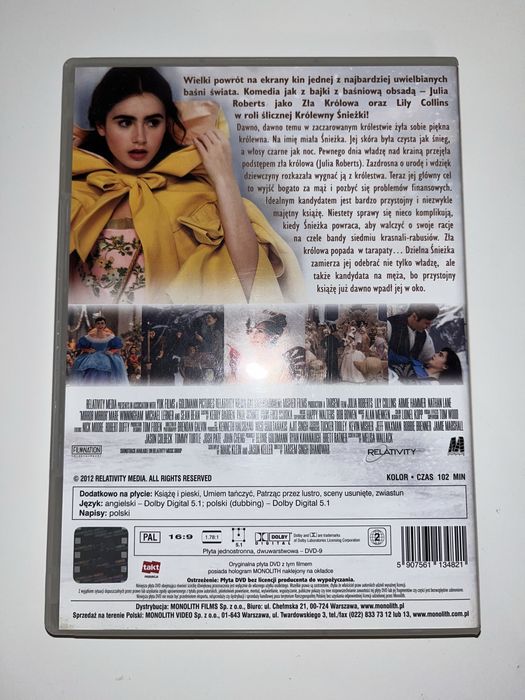 Królewna Śnieżka film dvd