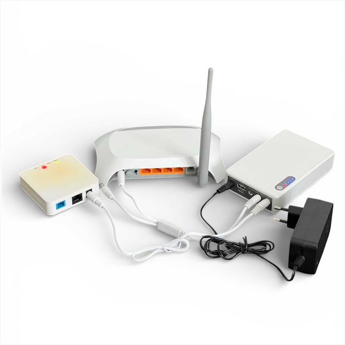 Дбж для роутера mini ups упс WGP NEP 10400mah безперебійник для роутера повербанк павербанк для роутера міні упс для роутера