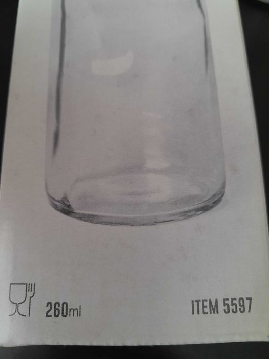 Garrafa 260ml, Nova64584879566595122