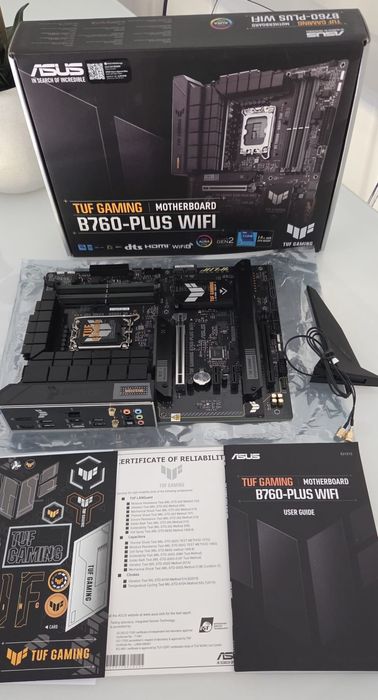 ASUS TUF Gaming B760-PLUS WIFI (DDR5 / LGA1700) – NOVA c/ Fatura