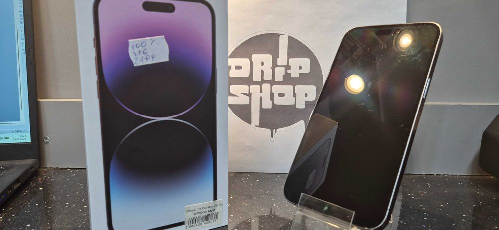 Apple Iphone 14 Pro Max 256GB/Fioletowy/Bateria100%/Gwarancja/Lach