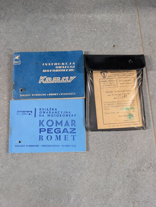 Romet Komar 1 właściciel oryginał