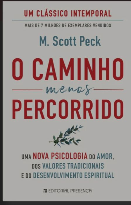 O Caminho Menos Percorrido
O caminho menos percorrido
U
O caminho meno