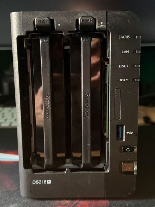 Synology DS218+ 6GB RAM 2x4TB NAS