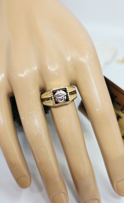 Złoty sygnet męski próba 585 14k