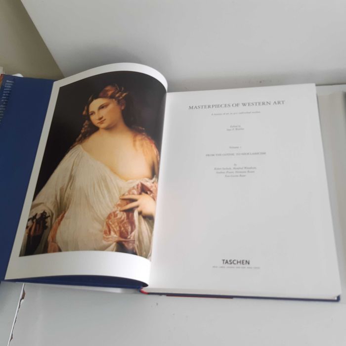 2 Livros Grandes Masterpieces of Western Art - Taschen